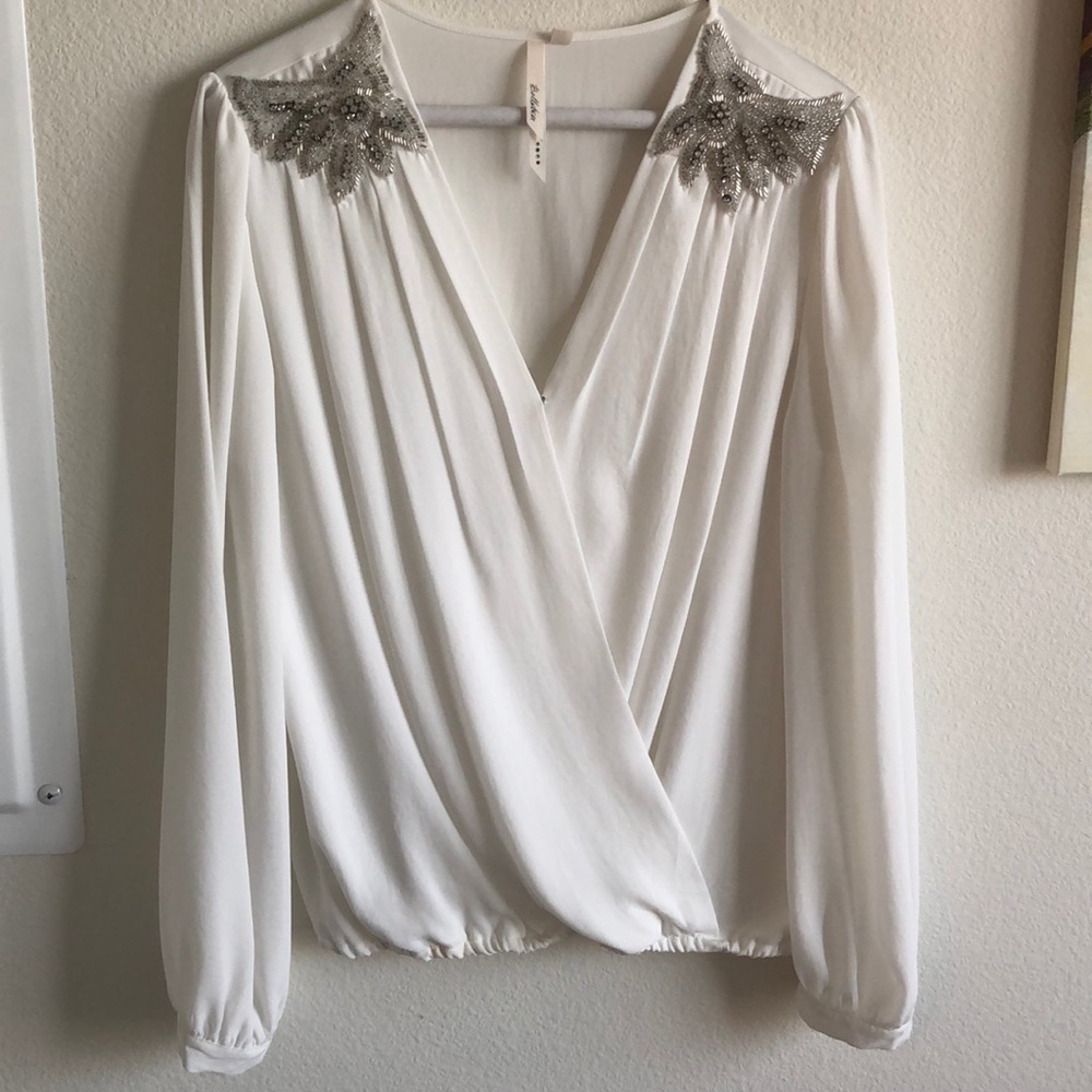Women’s embellished Belatrix blouse, size M